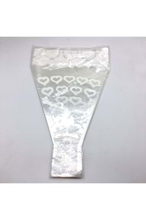 POŞET ORTA 100 ADETEN30BOY45CM BEYAZ