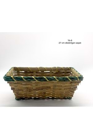 SEPET YK-6 27 CM DİKDÖRTGEN