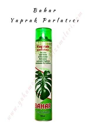Bahar Yaprak Parlatıcı 750 ML.