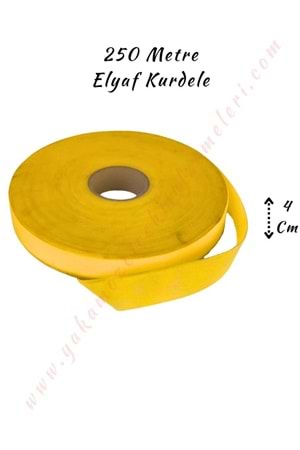 Elyaf Kurdele 250 Metre Boy 4 Cm En Kampanya - Sarı