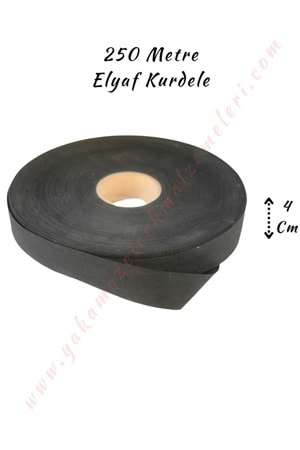 Elyaf Kurdele 250 Metre Boy 4 Cm En Kampanya - Siyah