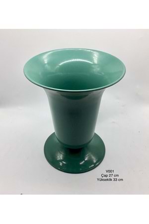 PLASTİK ÇİÇEK KOVASI BÜYÜK V001
