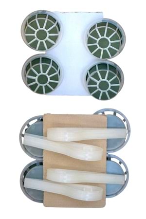 Asılabilir 4 lü Oasis Çap 8 Cm x 6 Cm Çiçek Süngeri