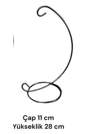 Ferforje Dekoratif Askı Ayak Orta 10 Adet