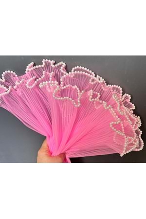 BUKETLİK YK-159 İNCİLİ - bebe pembe
