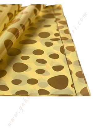 Kampanyalı Kesik Selefon Çiçek Buket Paketleme Malzemesi 56*56 Cm 20 Adet - Sütlü Kahve