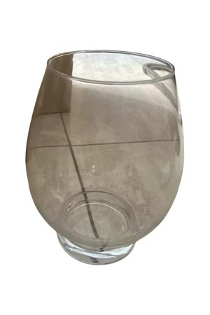 Cam Vazo Büyük Kovan 19*25 Cm