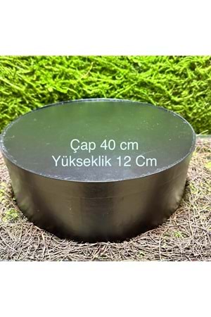 KUTU - ÇAP 40 *12 CM CİLT BEZLİ SİLİNDİR