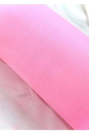 Gold Tül Renkli - Tül Modelleri - Gold - Açık Pembe - 70 CM X 27 METRE