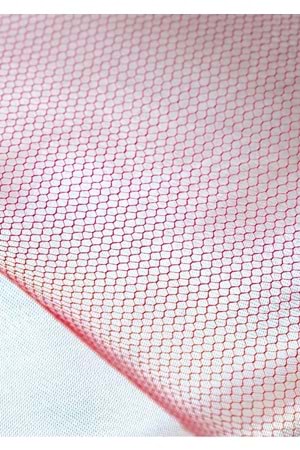 Gold Tül Renkli - Tül Modelleri - Gold - Pembe - 70 CM X 27 METRE
