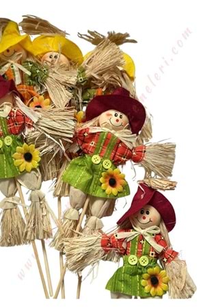 Cadılar Bayramı Halloween 6 Adet Boy 24 Cm Yükseklik 37 Cm YK-378