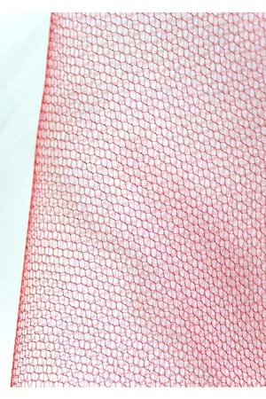 Altın Yaşar Tül Renkli - Tül Modelleri - Altın Yaşar - Kırmızı - 70 CM X 27 MT