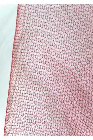 Katlı Tül Renkli - Tül Modelleri - Katlı Tül - Bordo - 2 MT X 50 MT