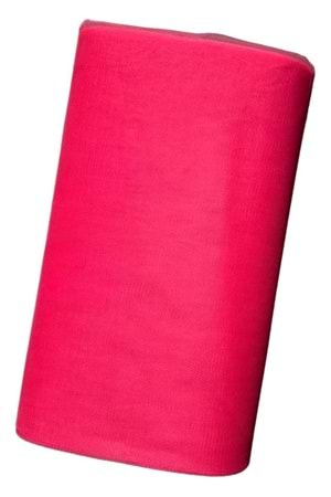 50 Metre Katlı Tül - Pembe - 2 MT X 50 METRE