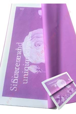 Fresh Flower Kesik İthal Selefon 58*58 Cm YK-320 - Mor