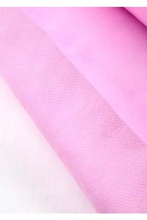 Renkli Tela - Tela Modelleri - Düz Tela - Açık Pembe - 70 CM X 10 METRE