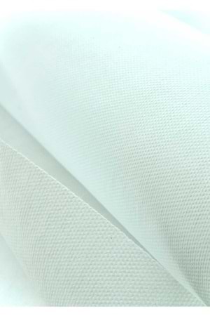 Renkli Tela - Tela Modelleri - Düz Tela - Beyaz - 70 CM X 10 METRE