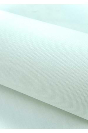 Renkli Tela - Tela Modelleri - Düz Tela - Beyaz - 70 CM X 10 METRE
