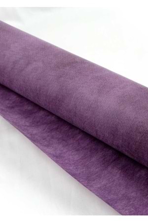 Renkli Tela - Tela Modelleri - Düz Tela - Mor - 70 CM X 10 METRE