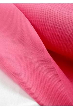 Renkli Tela - Tela Modelleri - Düz Tela - Pembe - 70 CM X 10 METRE