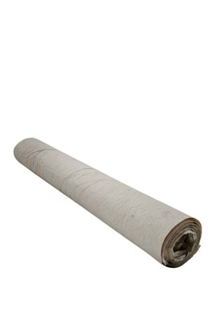 Buruşuk Kağıt - Buruşuk Kağıt - Düz Renkli - Gri - 60-70 CM X 9 METRE