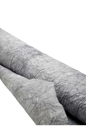 Buruşuk Kağıt Ebruli - Buruşuk Kağıt - Ebruli - Gri-Siyah - 58 CM X 9 METRE