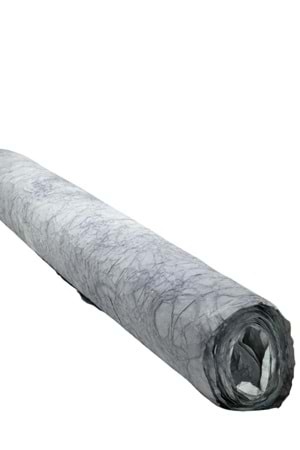 Buruşuk Kağıt Ebruli - Buruşuk Kağıt - Ebruli - Gri-Siyah - 58 CM X 9 METRE
