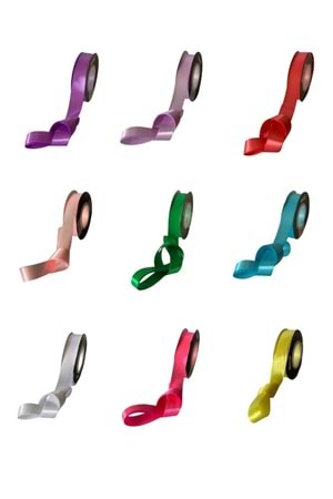 Kurdele Saten 2 Cm X 23 Metre - Kurdele Modelleri - Saten Kurdele - Kırmızı - 2 CM X 23 METRE