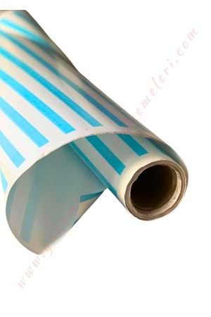 Kampanyalı Rulo Kağıt Çiçek Buket Paketleme Malzemesi 15 Metre 60 Cm En - Turkuaz