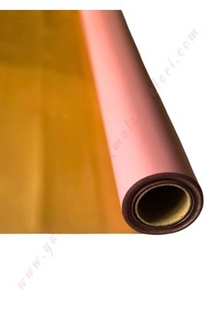 Rulo Selefon Çift Renkli Çiçek Buket Paketleme Malzemesi 25 Metre 70 Cm En 65 Mikron - Mor