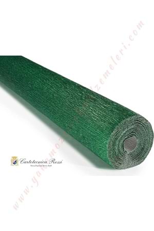 Parlak İtalyan Krapon Krep Çiçek Hediye Paketleme Kağıdı Boy 2,5 Metre En 50 Cm