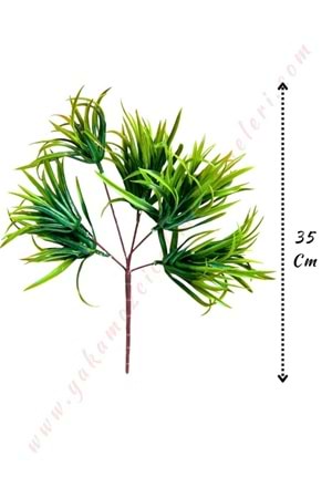 Dallı Yapay Skulent 30-35 Cm - Yeşil