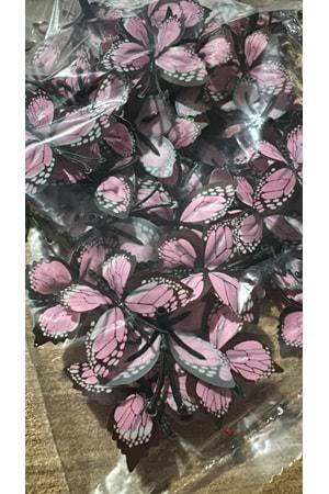 Dekor Kelebek 100 Adet mini