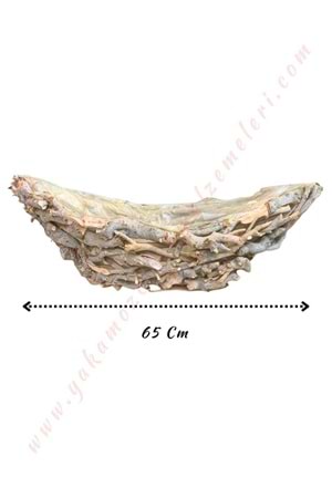 Gondol Sepet - Saksı Büyük YK-177 B - Beyaz