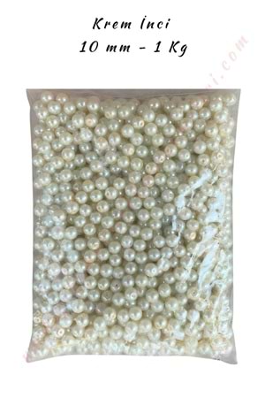 İnci Paket 10 mm Krem - 1 KG