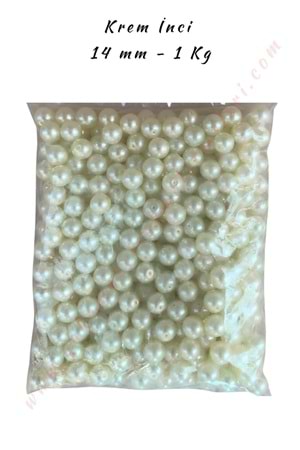 İnci Paket 14 mm Krem - 1 KG