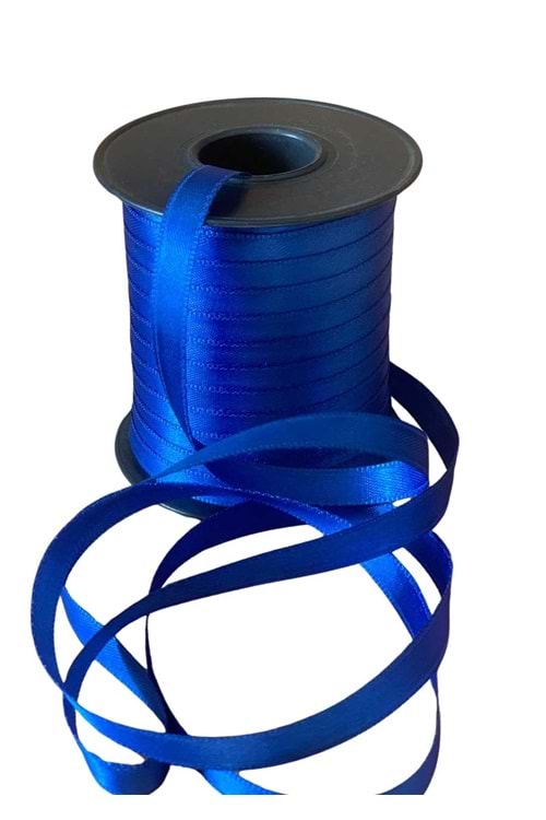 Kurdele Saten 1 Cm x 100 Metre - Kurdele Modelleri - Saten Kurdele - Lacivert - 1 CM X 100 METRE