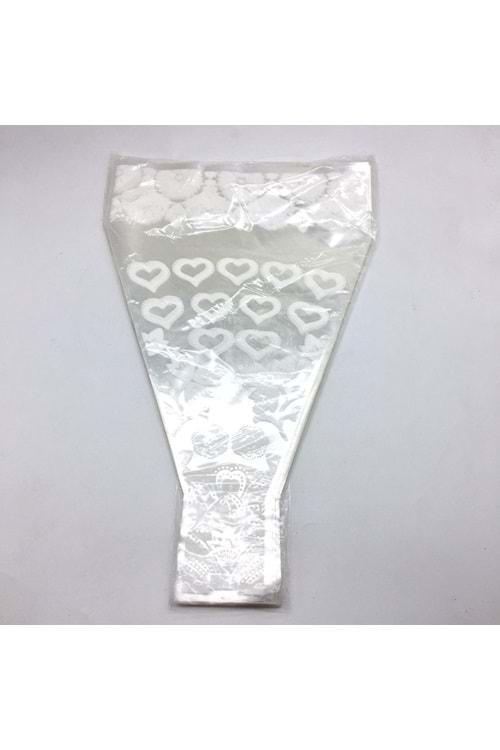 POŞET ORTA 100 ADETEN30BOY45CM BEYAZ