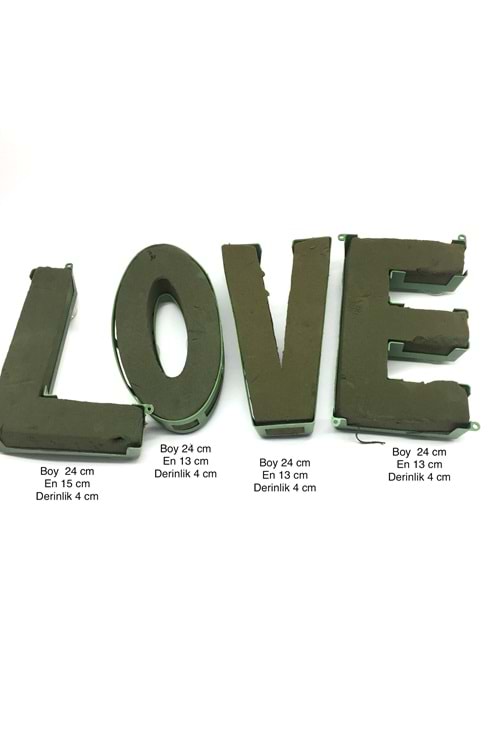 OASİS ÇİÇEK SÜNGERİ - LOVE / YK-194