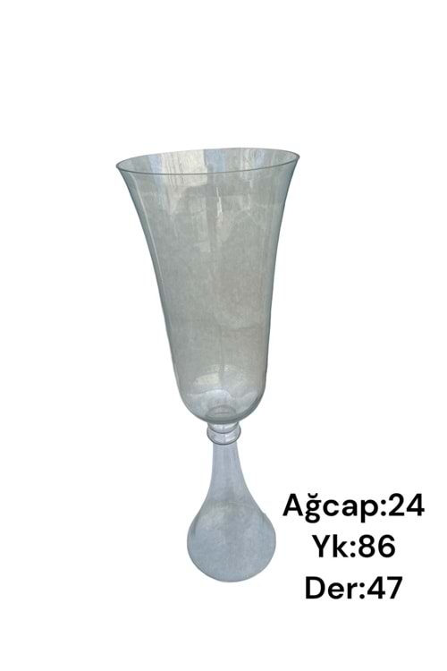 Cam Kadeh Jumbo Boy 24*86 Cm Derinlik 47 Cm 004