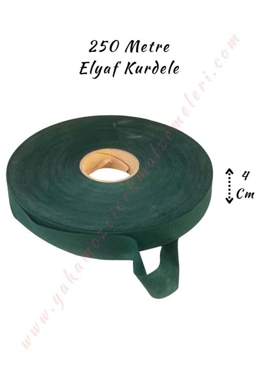 Elyaf Kurdele 250 Metre Boy 4 Cm En Kampanya - Koyu Yeşil