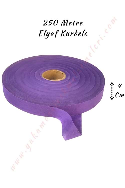Elyaf Kurdele 250 Metre Boy 4 Cm En Kampanya - Mor