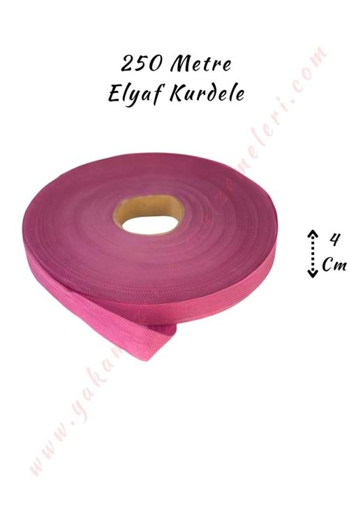 Elyaf Kurdele 250 Metre Boy 4 Cm En Kampanya - Pembe