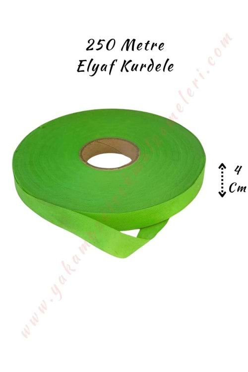 Elyaf Kurdele 250 Metre Boy 4 Cm En Kampanya - Yeşil