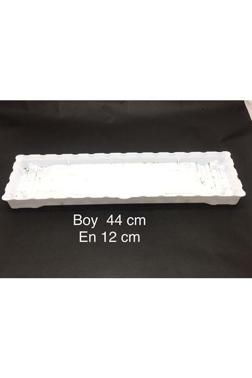 OASİS ÇİÇEK SÜNGERİ - ALTLIK DİKDÖRTGEN KÜÇÜK BOY BEYAZ 44*12