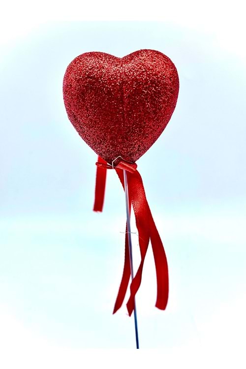 DEKOR STRAFOR KALP SİMLİ LOVE ÇUBUK-10 adet