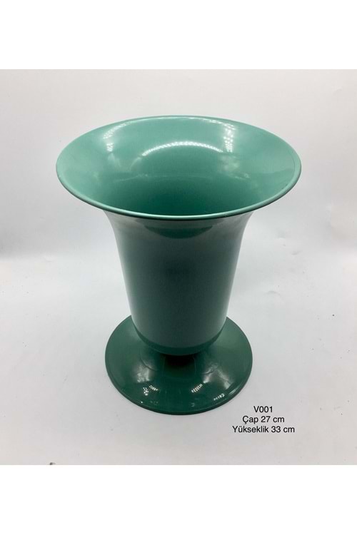 PLASTİK ÇİÇEK KOVASI BÜYÜK V001