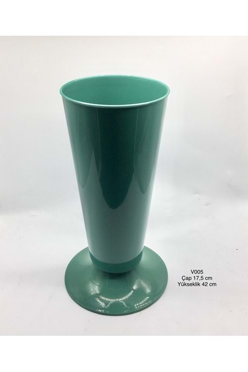 PLASTİK ÇİÇEK KOVASI V005