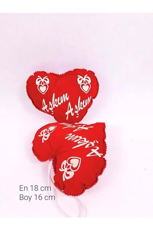 DEKOR YASTIK AŞKIM 2 ADET