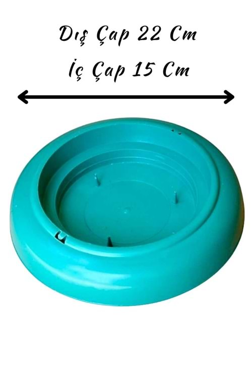 Ufo Orta Boy Oasis Aranjman Altlığı Çap İç 15 - Dış 22 Cm Çiçek Süngeri YK-254 Y